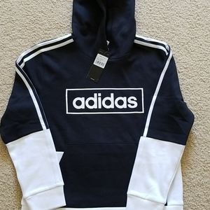 Boys Adidas Hooded Sweatshirt